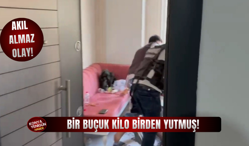 Akıl almaz olay: Bir buçuk kilo birden yutmuş!