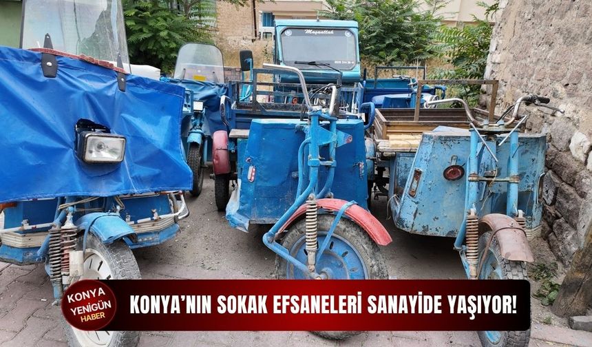 Konya’nın sokak efsaneleri sanayide yaşıyor!