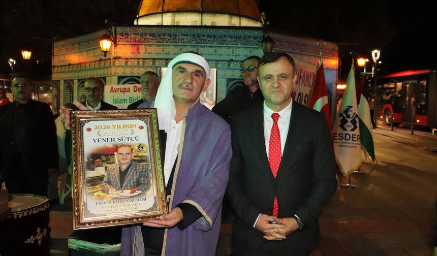 Esder Konya Şubesi’nden Ahilik Haftası’na özel anlamlı buluşma ve ödül töreni