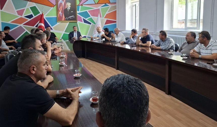 Beyşehir’de öğrenci servisleri için sıkı tedbirler masaya yatırıldı