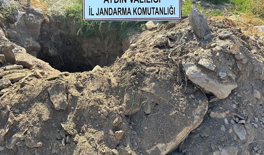 Kaçak kazı yapıyorlardı! İşte böyle yakalandılar…