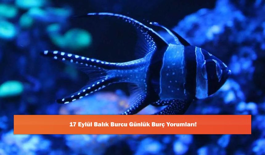 17 Eylül Balık Burcu Günlük Burç Yorumları!