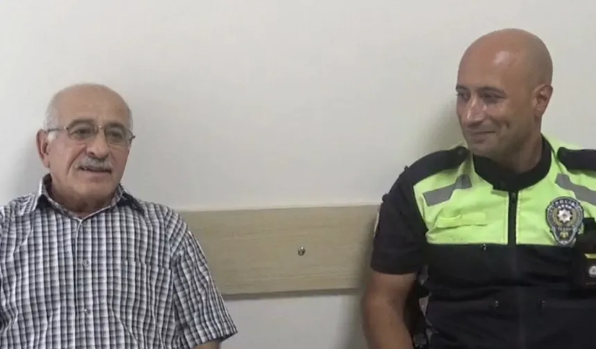 Kalp krizi geçirdi! Polis sayesinde hayata tutundu…