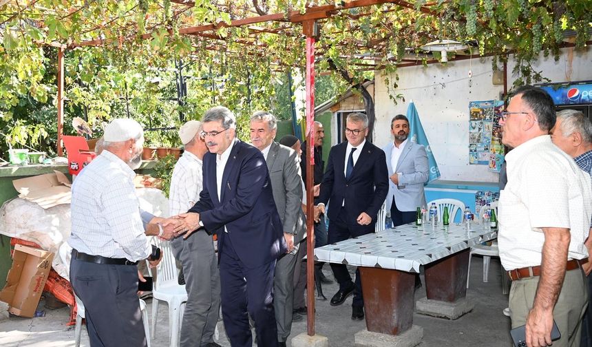 Sorunlar yerinde dinleniyor! Konya Milletvekilinden ilçelere ziyaret…