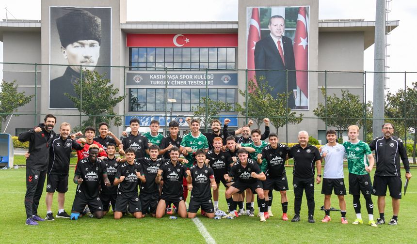U19 PAF Ligi'nde Konyaspor deplasmanda güldü: Kasımpaşa’yı tek golle devirdiler!