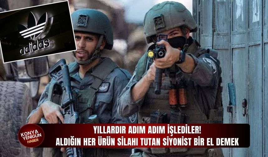 Aldığın her ürün silahı tutan siyonist bir el demek!