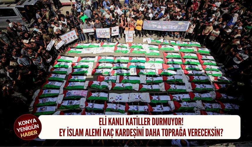 Ey İslam alemi kaç kardeşini daha toprağa vereceksin?