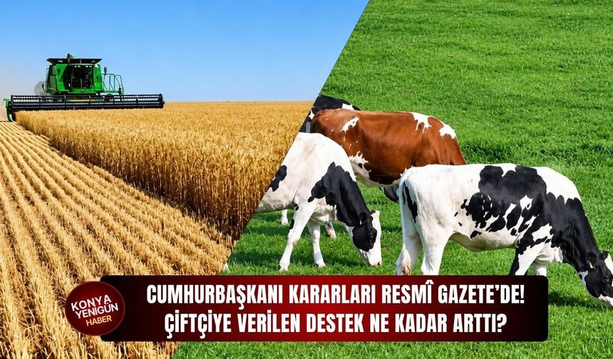 Çiftçiye verilen destek ne kadar arttı?
