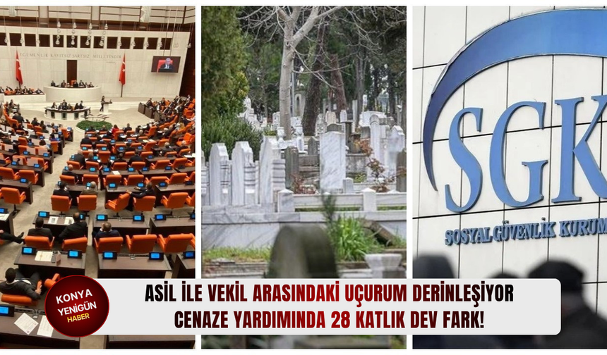 Asil ile vekil arasındaki uçurum derinleşiyor: Cenaze yardımında 28 katlık dev fark!