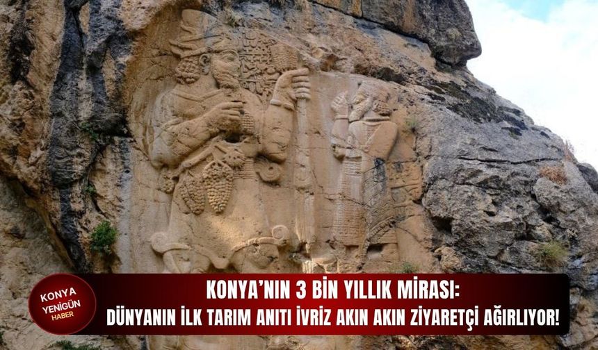 Dünyanın ilk tarım anıtı İvriz akın akın ziyaretçi ağırlıyor!