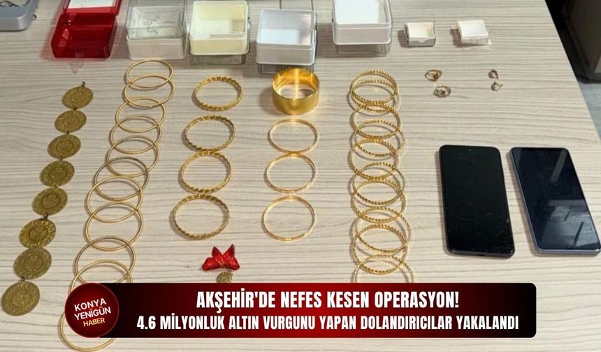 Akşehir'de nefes kesen operasyon!