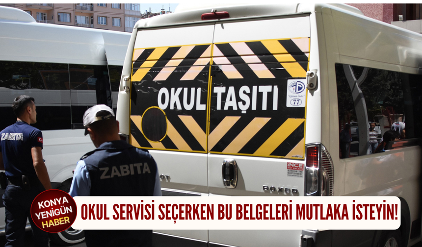 Servislerde yeni dönem alarmı: Veliler bu belgeleri kontrol etmeli