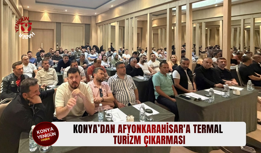 Konya ve Karaman'dan Afyonkarahisar'a termal turizm çıkarması