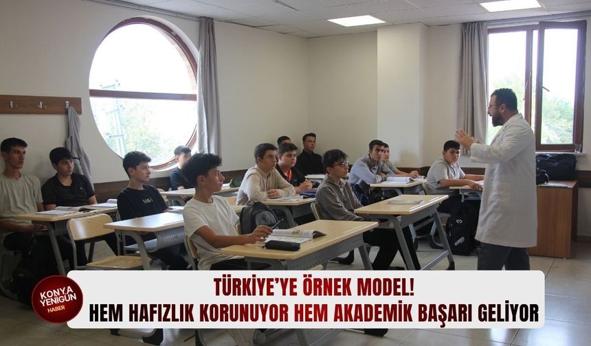 Hem hafızlık korunuyor hem akademik başarı geliyor
