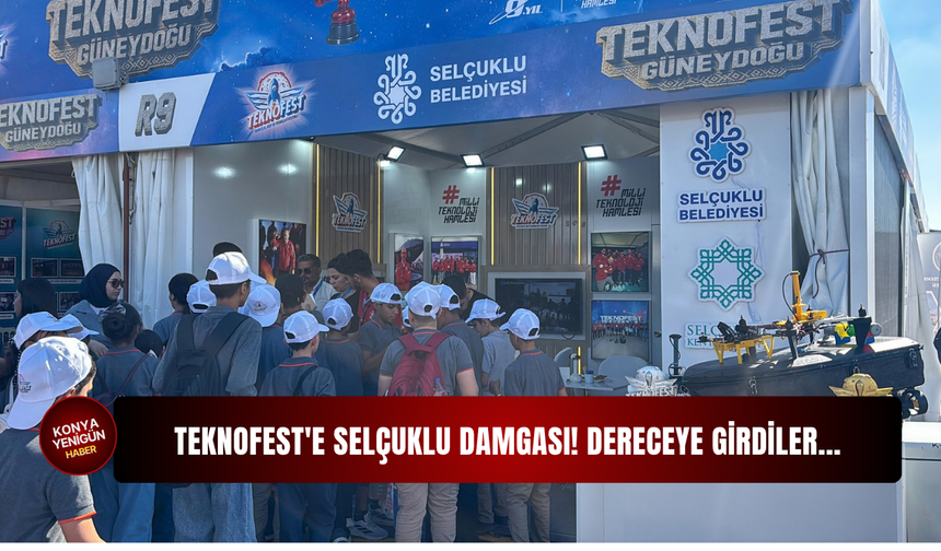 TEKNOFEST'e Selçuklu damgası! Dereceye girdiler...