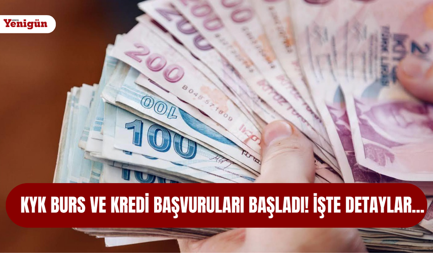 2026-2027 KYK Burs ve Kredi başvuruları başladı! E-Devlet KYK Burs başvurusu Nasıl Yapılır?