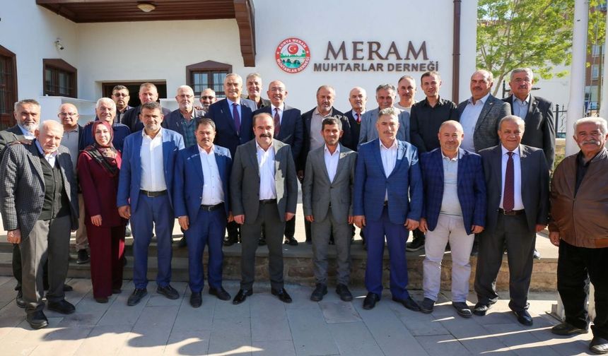 Güçlü iş birliği, daha güçlü Meram demektir!