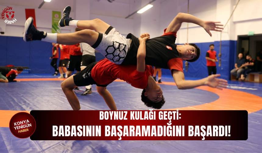 Boynuz kulağı geçti: Babasının başaramadığını başardı!