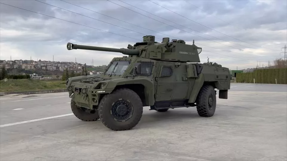Türk zırhlısı AKREP II seri üretime hazırlanıyor