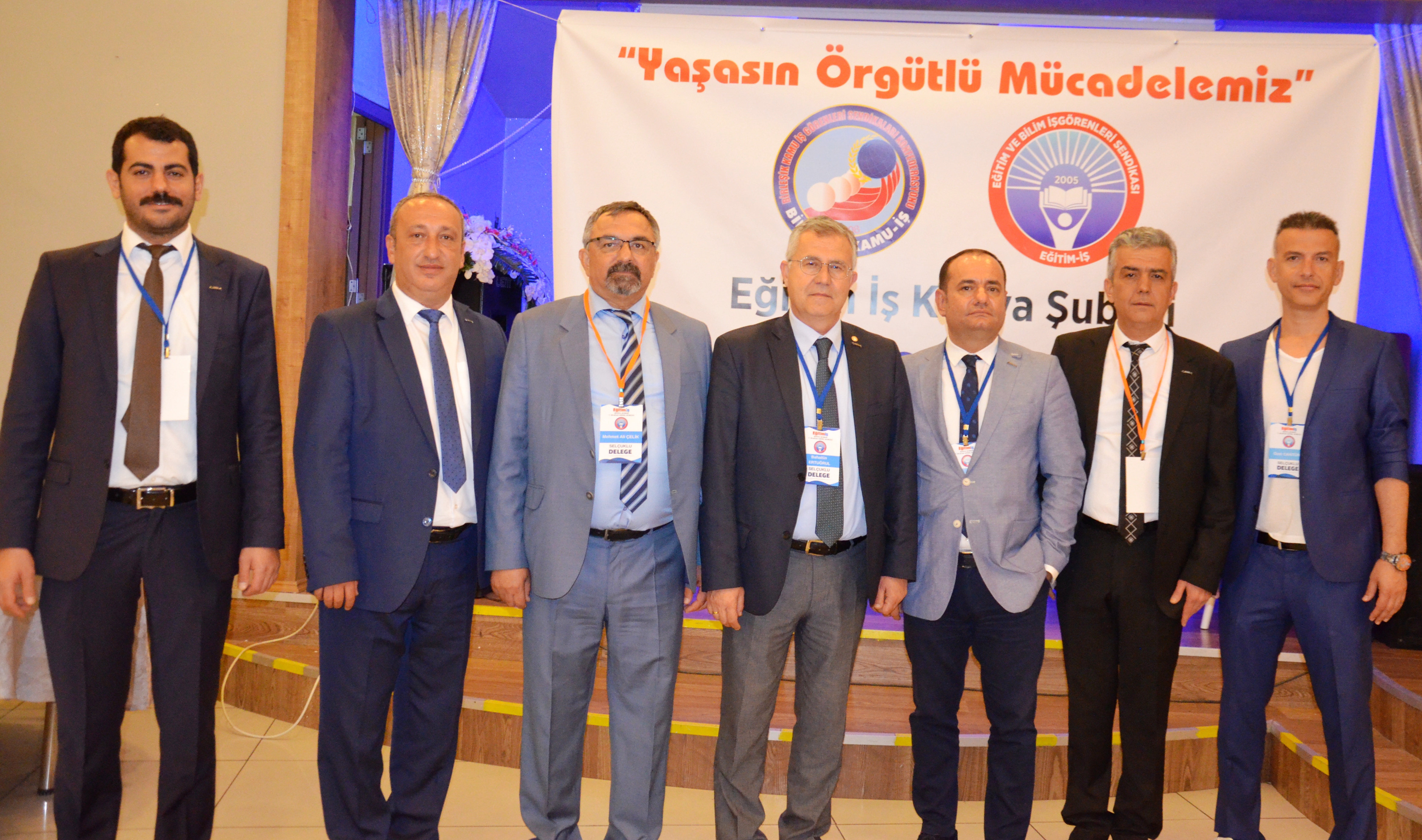 Eği̇ti̇m İş'i̇n Kongresi̇ Sonucu Yeni̇ Seçi̇len Yöneti̇m Kurulu Üyeleri̇ Foto