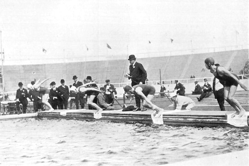 1908 Londra 800Px London 1908 Swimming