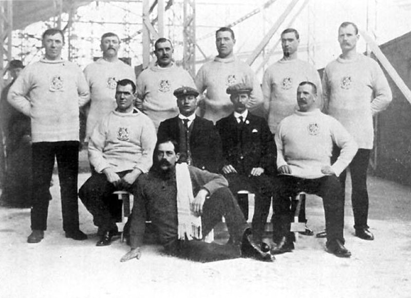 1908 Londra Halat Çekme Takimi London 1908 Cityoflondonpolice