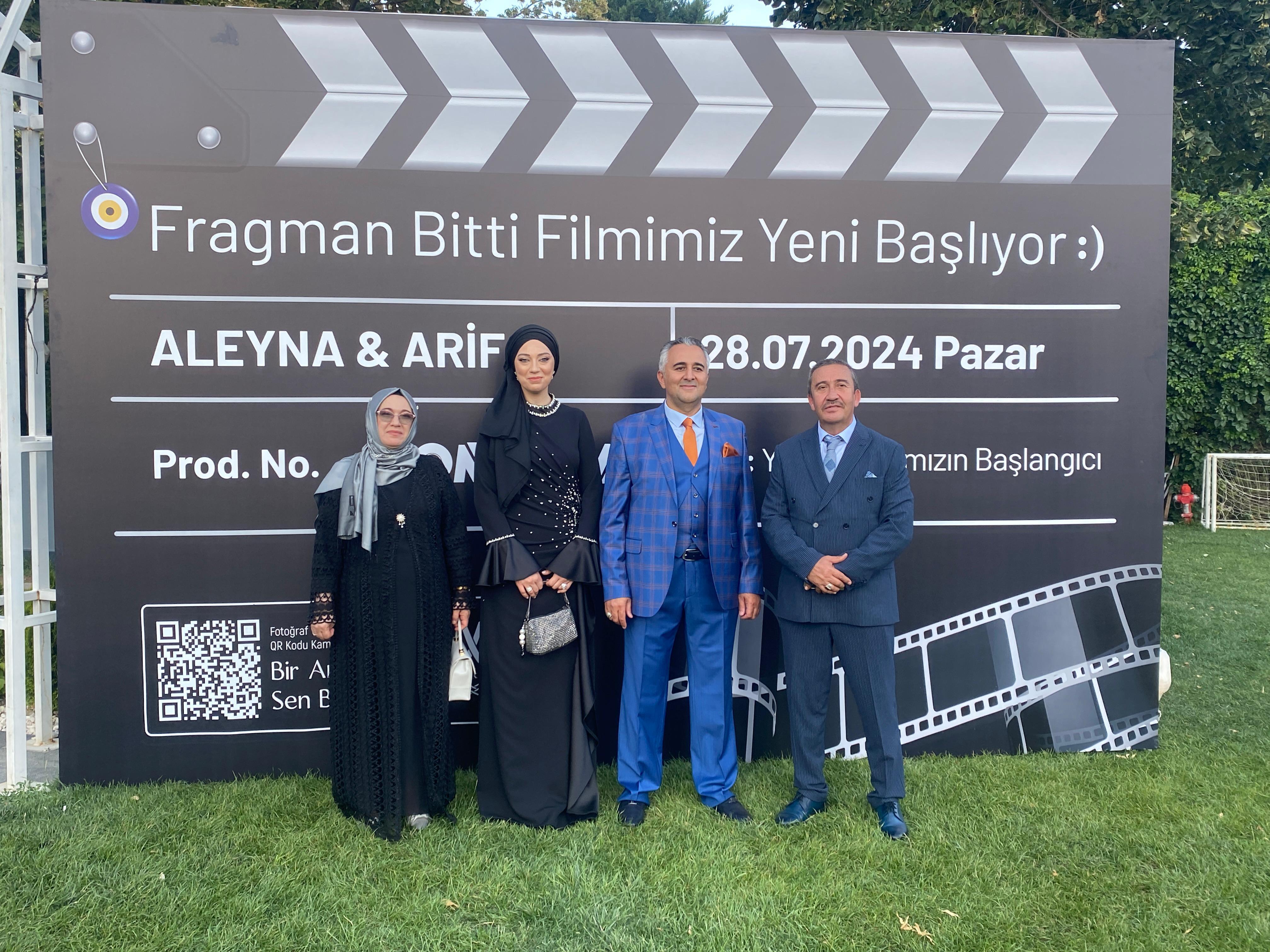 Aleyna Ve Arif Görkemli Düğünle Dünyaevine Girdi 12