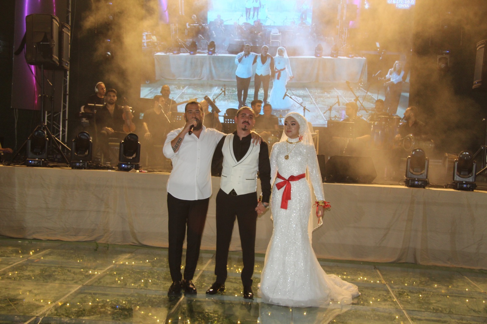 Aleyna Ve Arif Görkemli Düğünle Dünyaevine Girdi 8