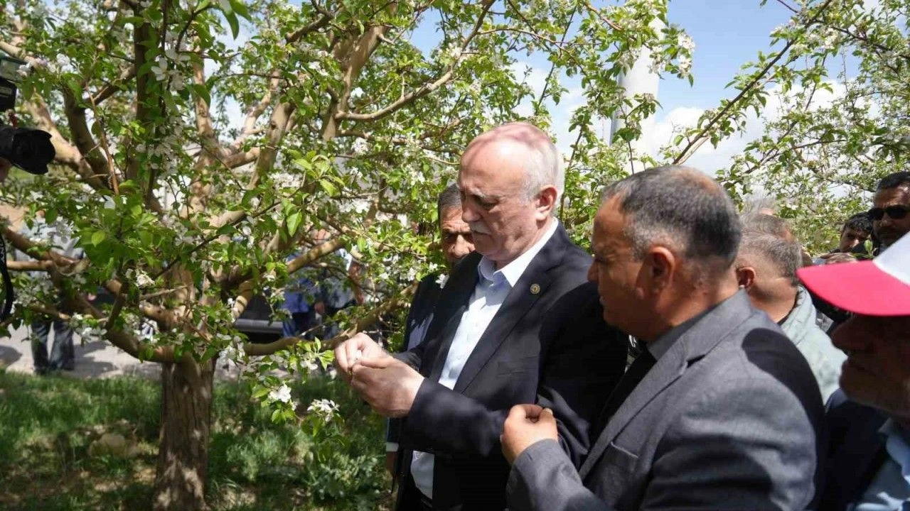 Tzob Genel Baskani Bayraktar Nigdede Zirai Don Zarari Goren Bahceleri Inceledi