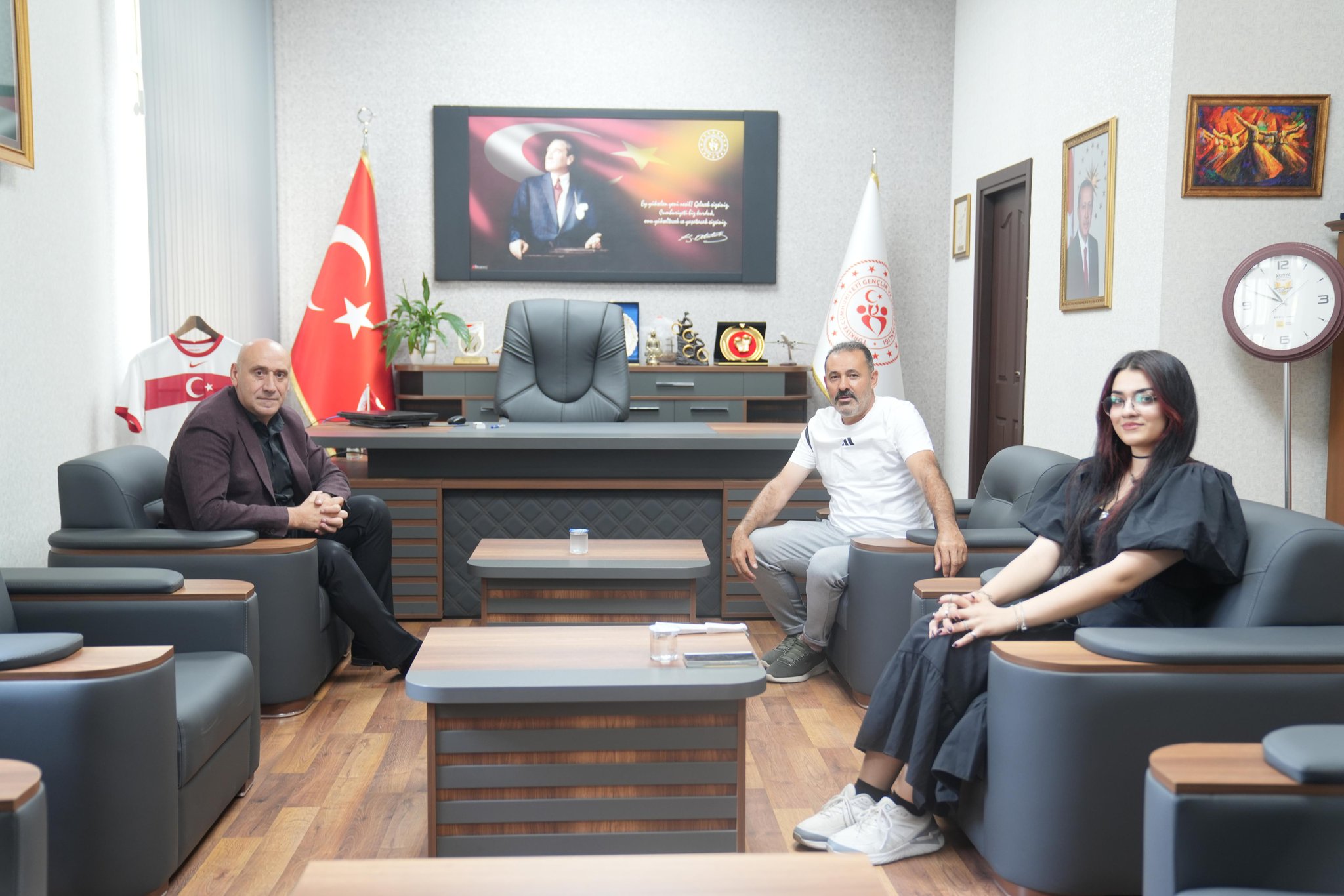 Gençlik Spor İl Müdürü Öztürk’e Ziyaretler Sürüyor (4)