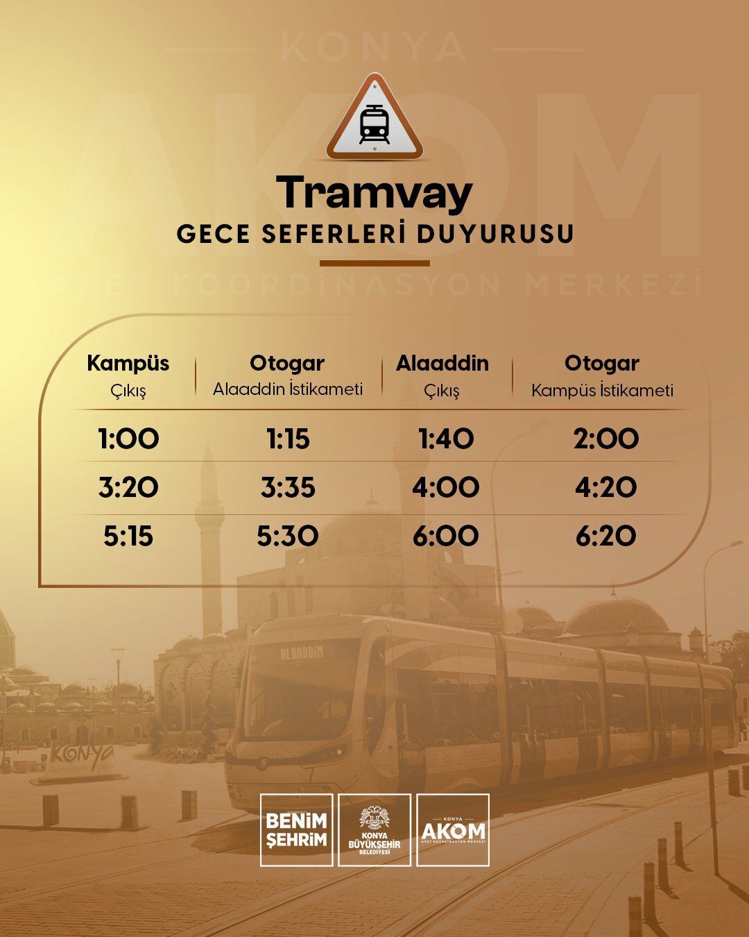Tramvay Gece Seferleri