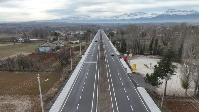 Konyada Beysehir Seydisehir Arasi Bolunmus Yol Hizmete Acildi