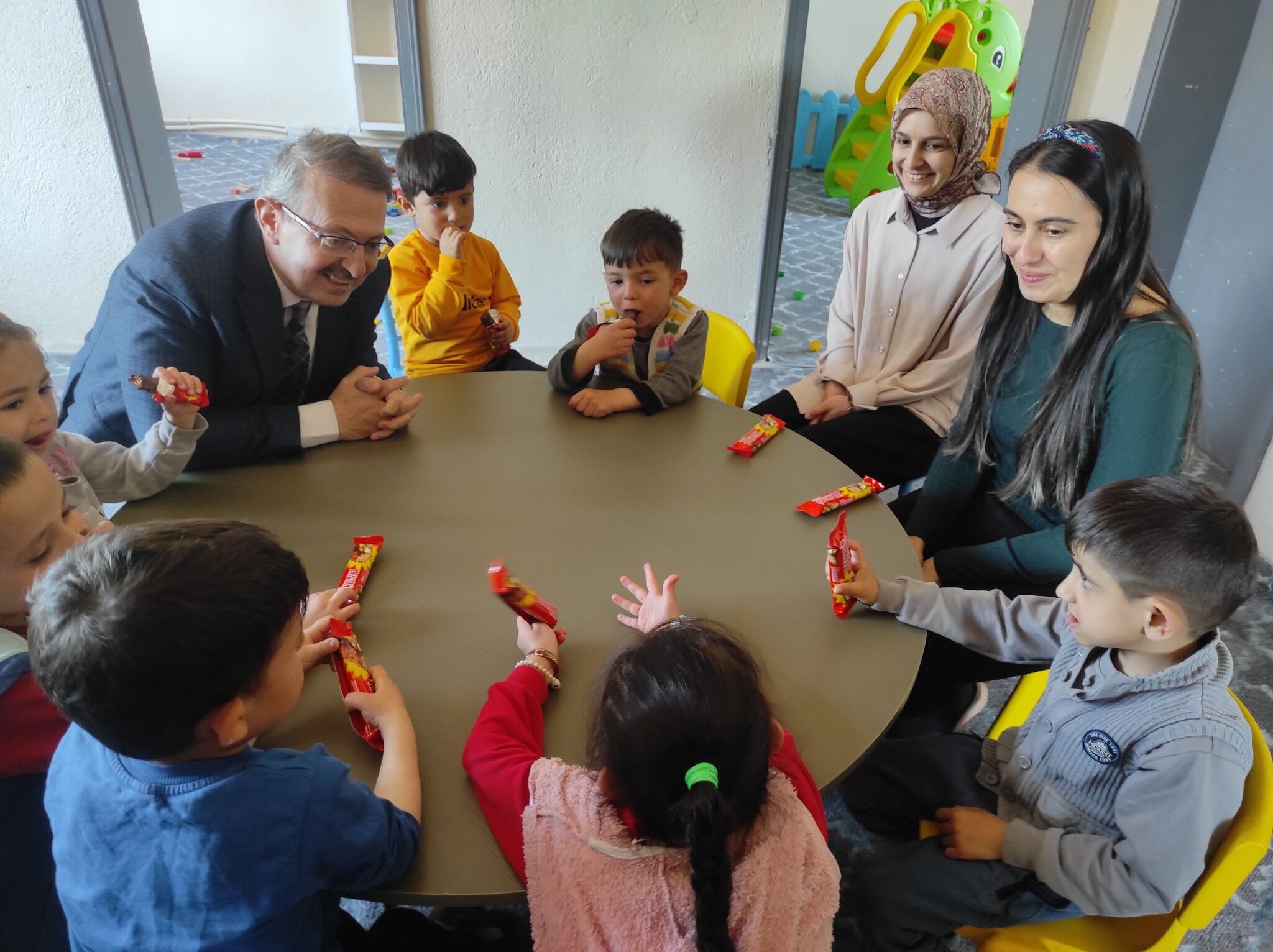 Akören Milli Eğitim Müdürü Okul Ziyareti