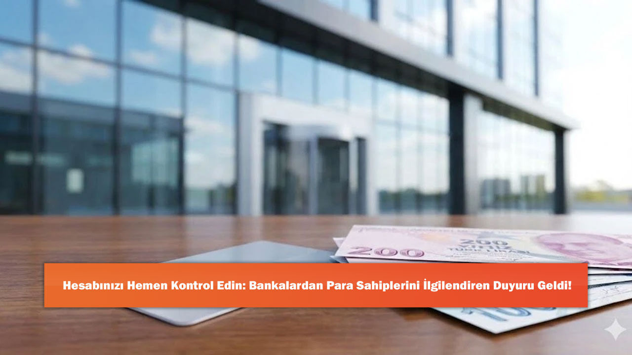 Hesabınızı Hemen Kontrol Edin: Bankalardan Para Sahiplerini İlgilendiren Duyuru Geldi!