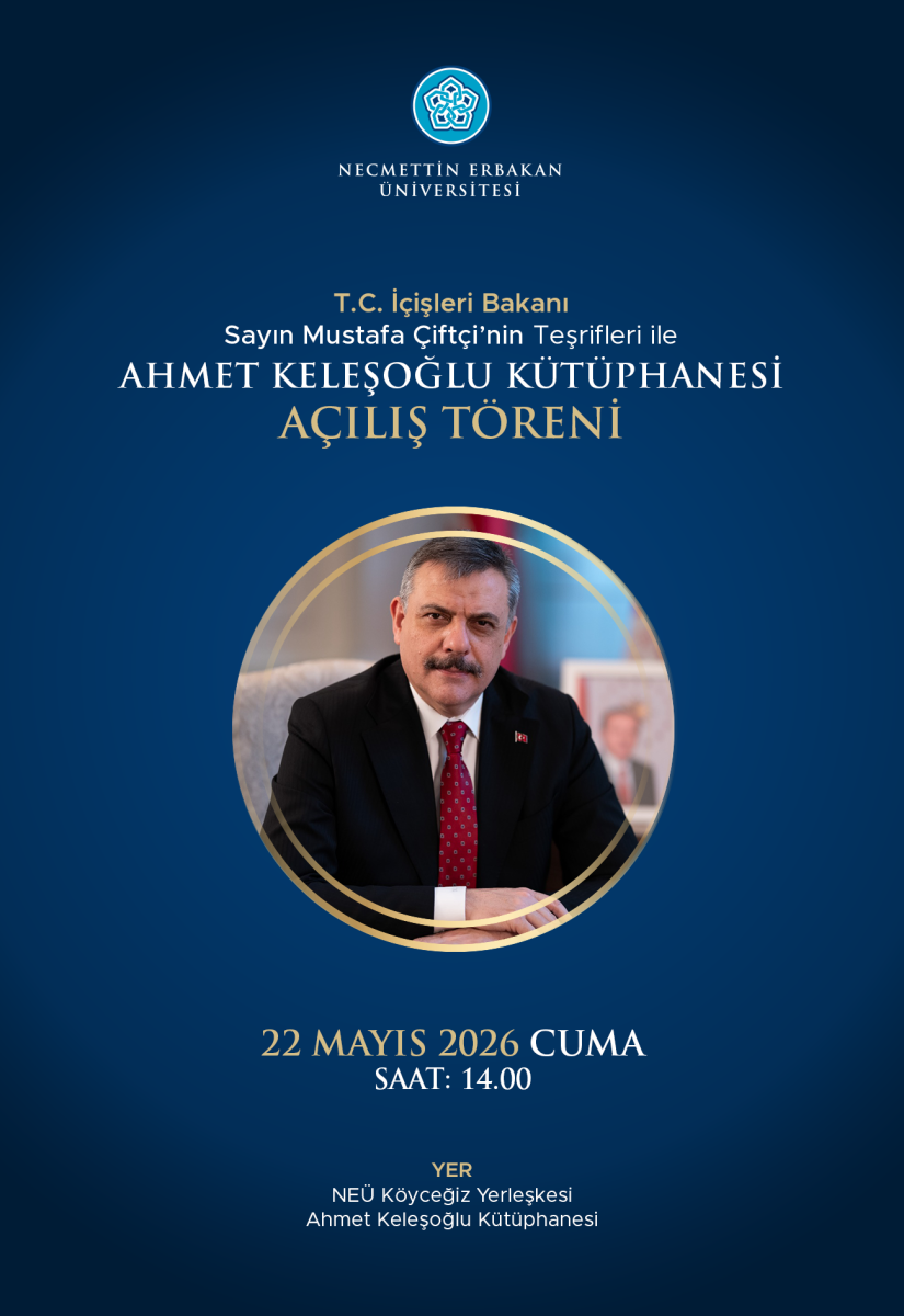 Mustafa Çiftçi Açılış Afiş