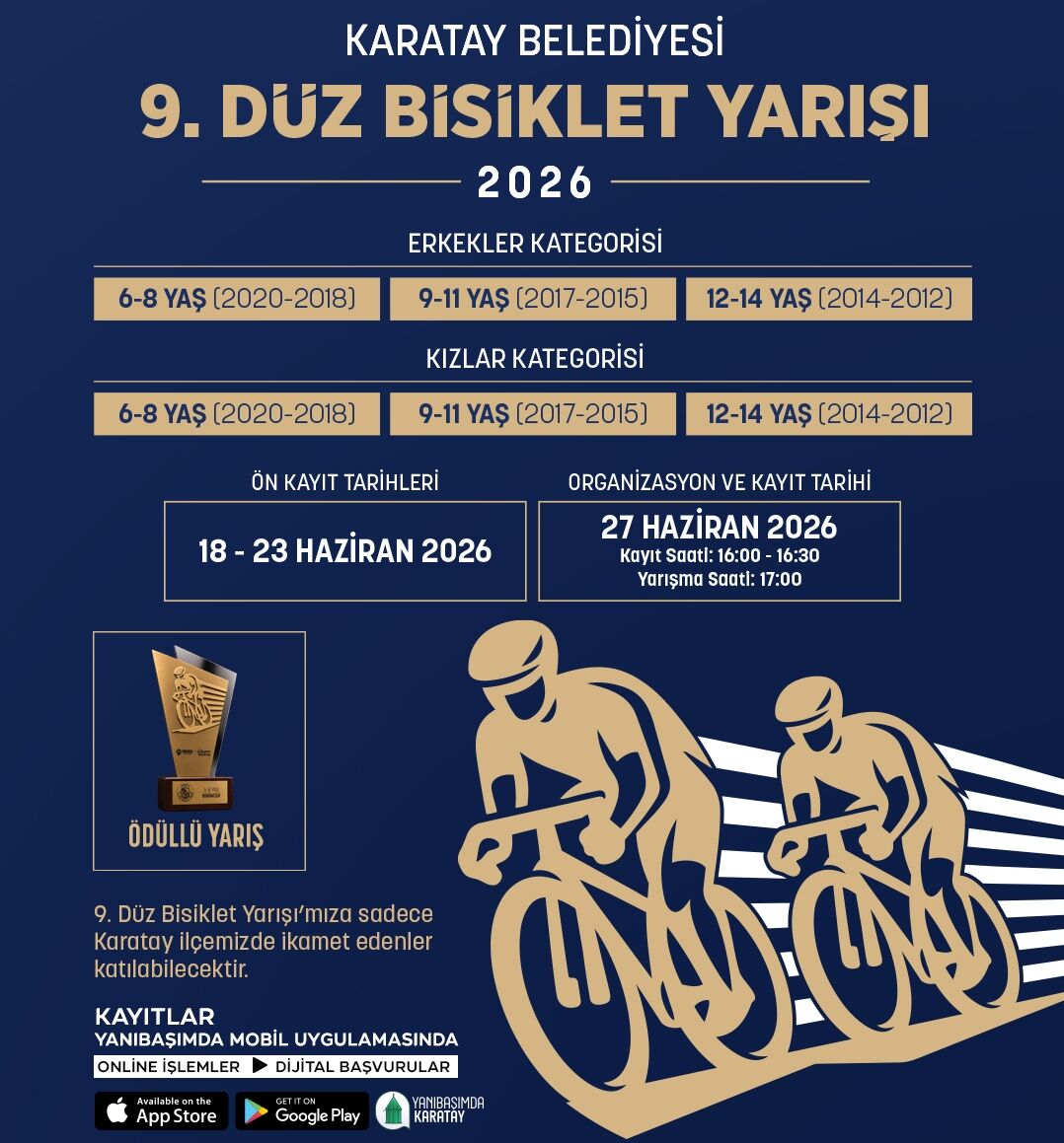 Bisiklet Yarışı Başlıyor