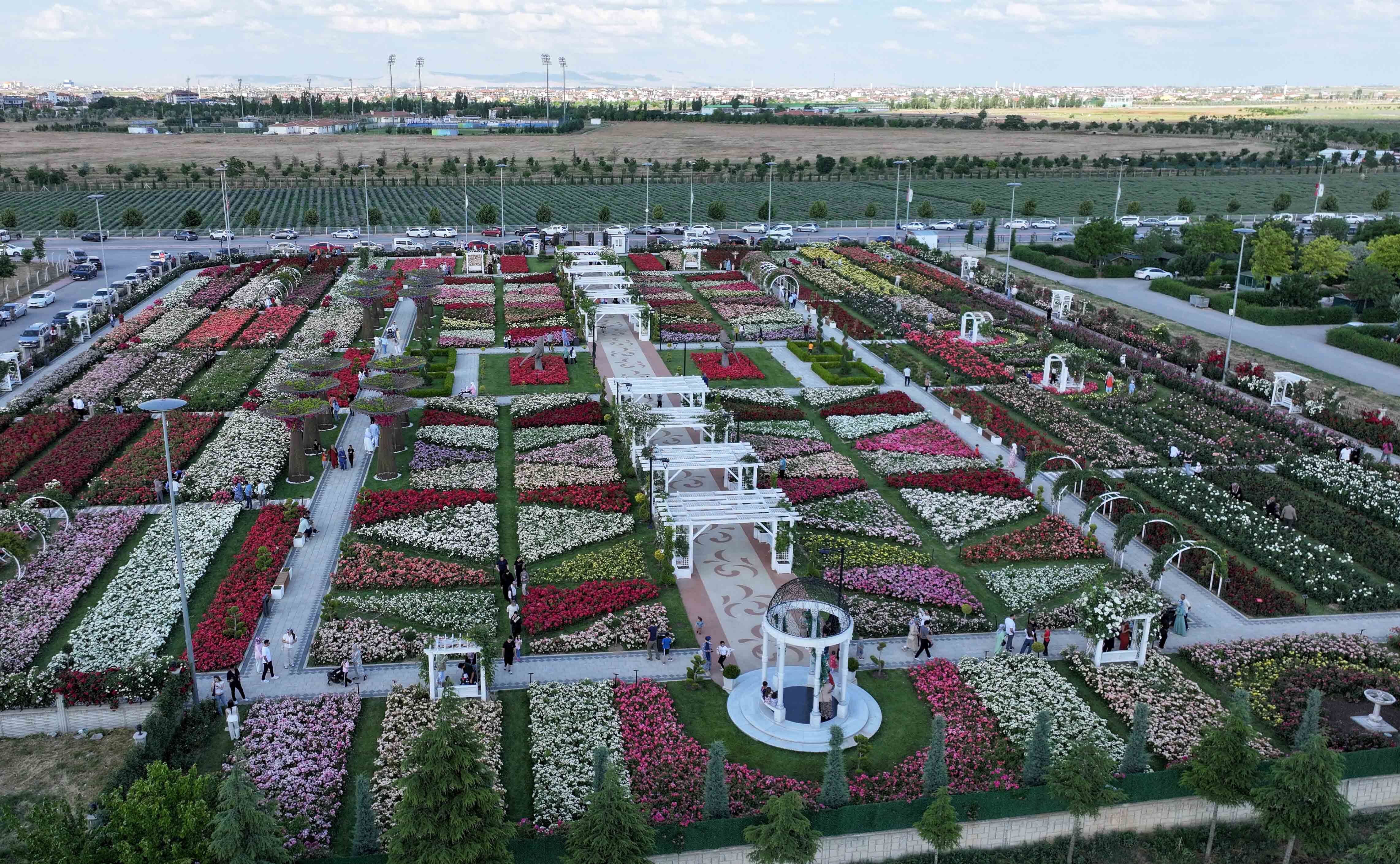 Karatay’da 190 Çeşi̇t Gül Görsel Şölen Sunuyor (4)