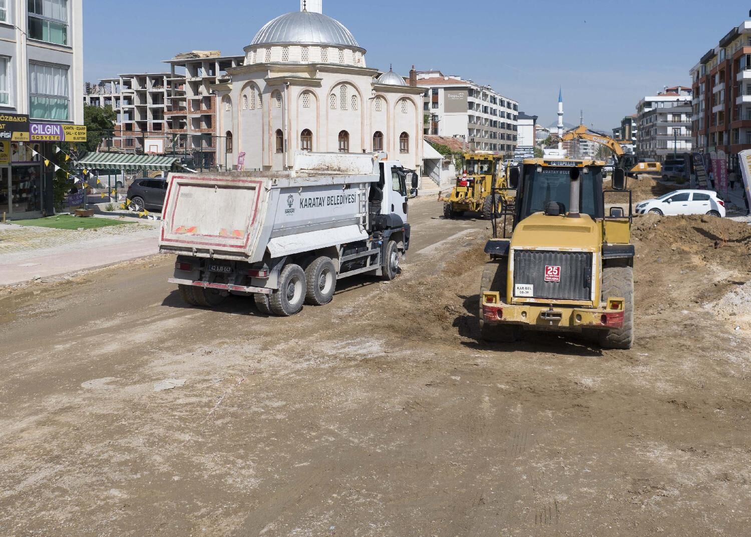 Kucukkumkopru Caddesinde Altyapi Calismalari Suruyor 3.Jpg 1500