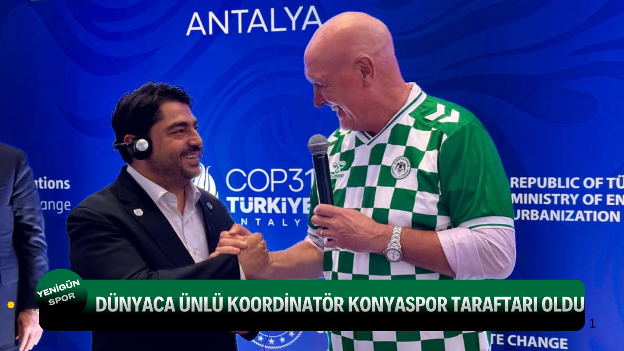 Dünyaca ünlü koordinatör Konyaspor taraftarı oldu