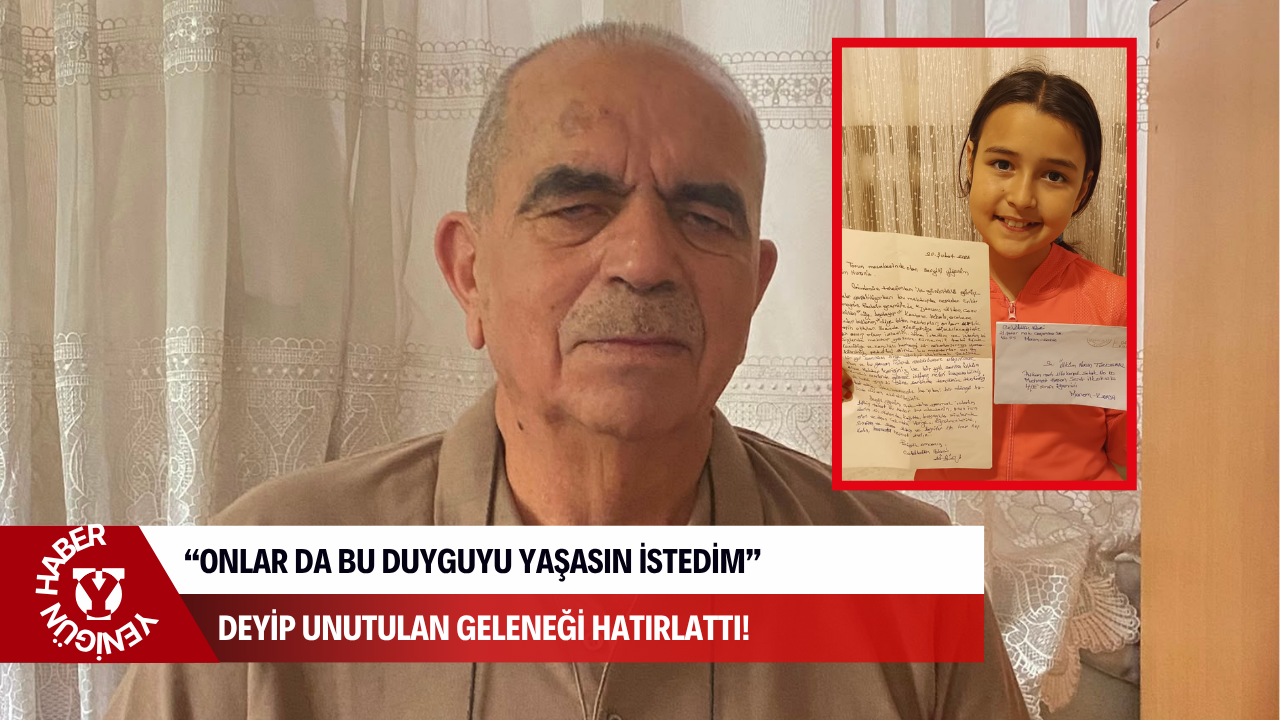 “Onlar da bu duyguyu yaşasın istedim” deyip unutulan geleneği hatırlattı!