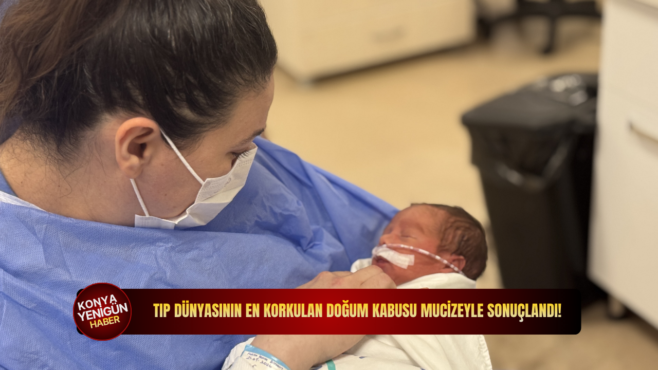 Tıp dünyasının en korkulan doğum kabusu mucizeyle sonuçlandı!