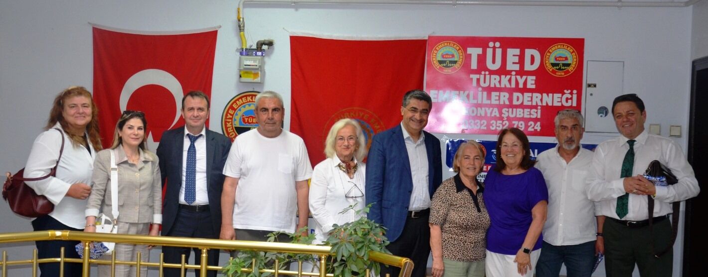 Türkiye Emekliler Derneği Konya Şube Başkanı Gülhan Çağlar’ı Ziyaret Fotoları (2)
