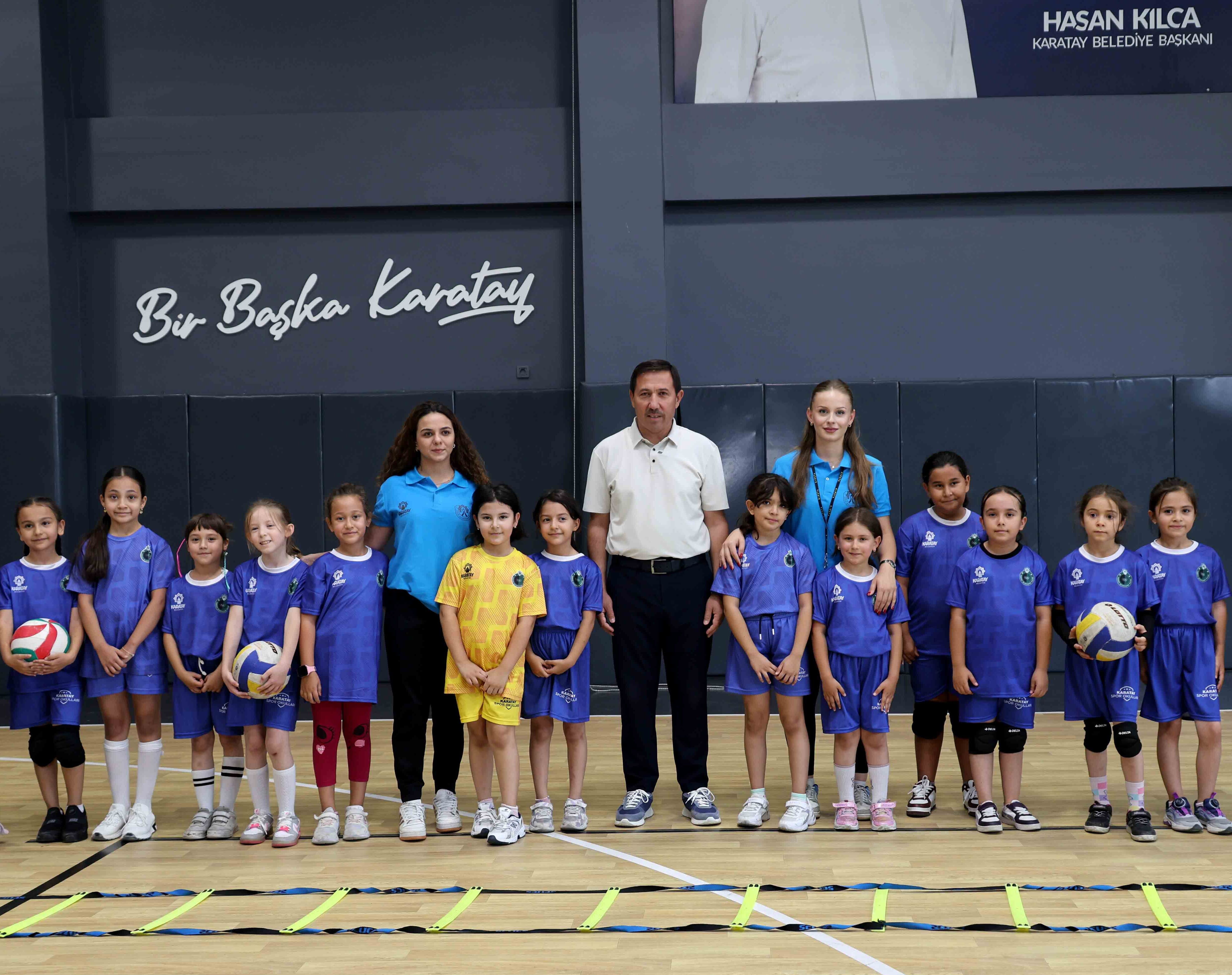 Başkan Kilca, Karatay Yaz Spor Okullarinda Öğrenci̇lerle Buluştu (2)