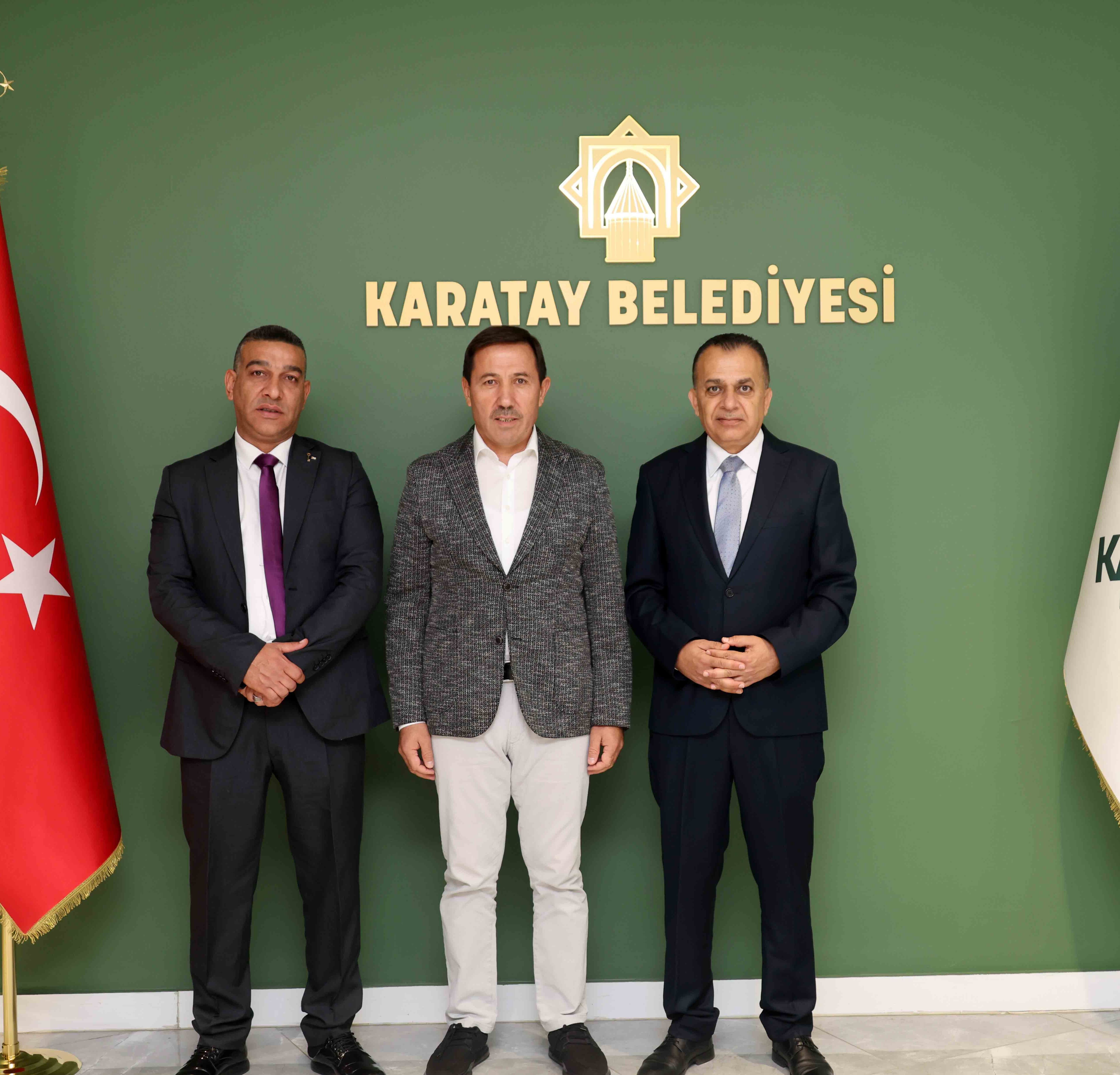 Fi̇li̇sti̇n Halhul Beledi̇ye Başkani Wajdi̇ A.i. Mi̇lhem'den Karatay Beledi̇yesi̇'ne Zi̇yaret (4)