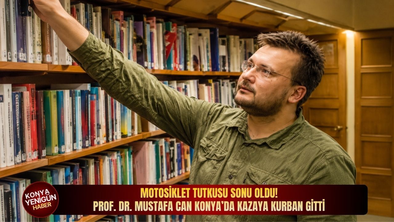Motosiklet tutkusu sonu oldu: Prof. Dr. Mustafa Can Konya’da kazaya kurban gitti!