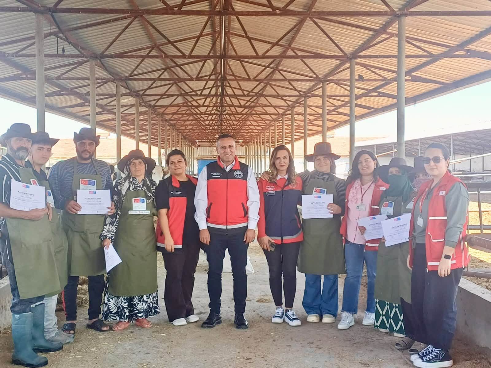 Konya’da tarıma AB desteği: Sertifikalar sahiplerini buldu!