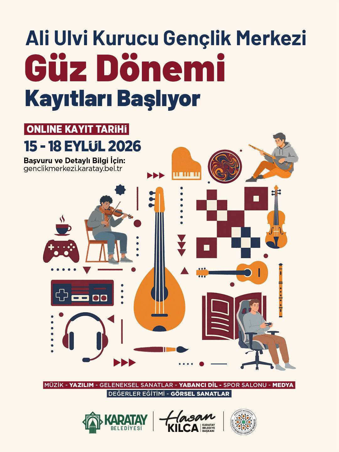 Ali̇ Ulvi̇ Kurucu Gençli̇k Merkezi̇’nde Güz Dönemi̇ (1)-1