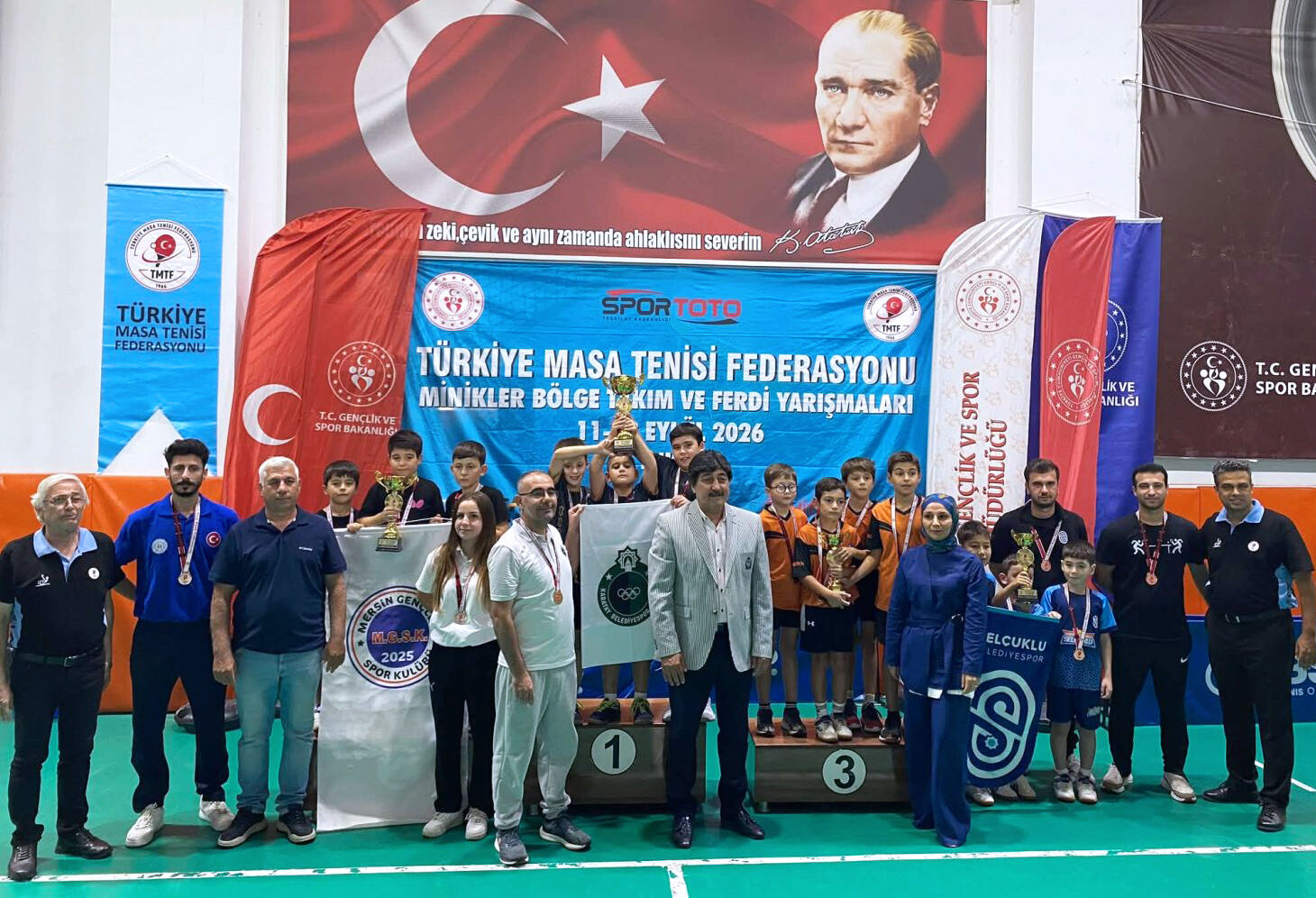 Karatay Beledi̇yespor Masa Teni̇si̇ Takimi’ndan Muğla’da Gururlandiran Başari (1)