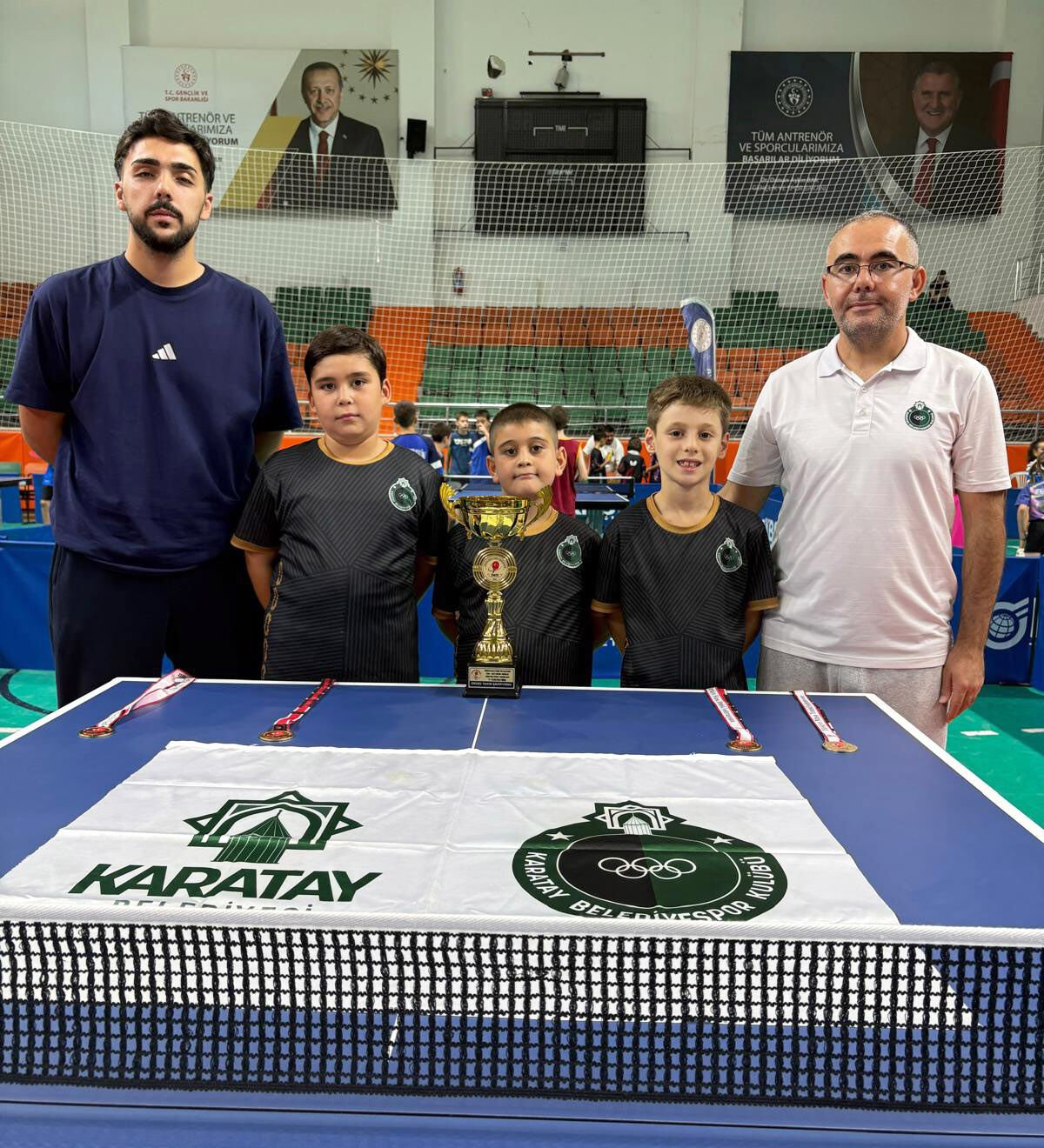 Karatay Beledi̇yespor Masa Teni̇si̇ Takimi’ndan Muğla’da Gururlandiran Başari (4)