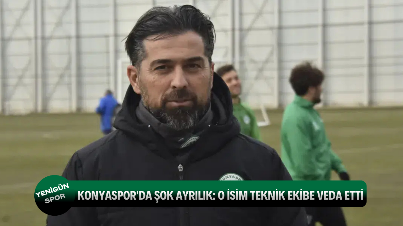 Konyaspor'da şok ayrılık: O isim teknik ekibe veda etti